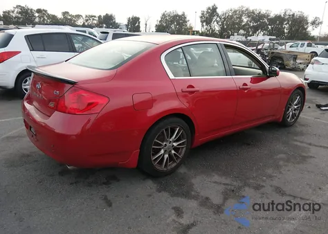 2007 Infiniti G35 Journey z USA, uszkodzony, nr VIN JNKBV61E27M722224